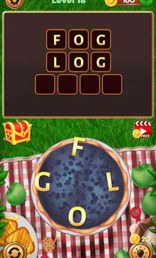 Word Evolution: Picnic (Free word puzzle games) 4