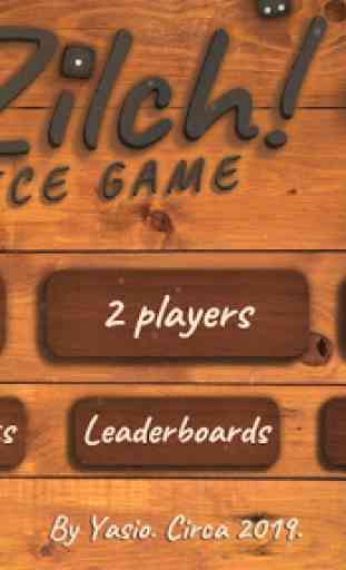 Zilch Dice Game 2