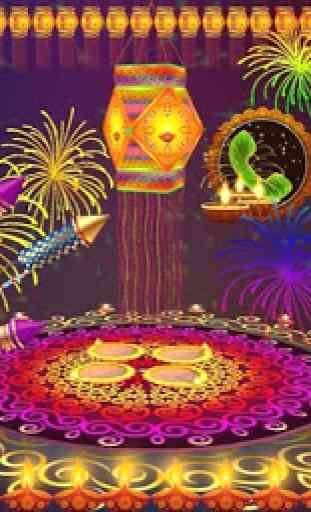 3D Diwali Kandil festival theme 4