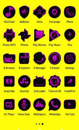 Black and Purple Icon Pack ✨Free✨ 4