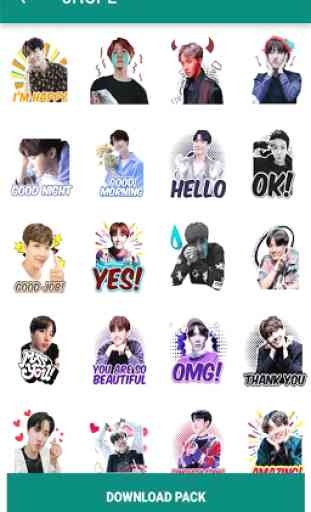 BTS WA Sticker Bangtan Boys 1