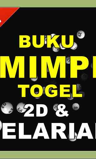 BUKU MIMPI TOGEL 2D/3D/4D & PELARIAN 1