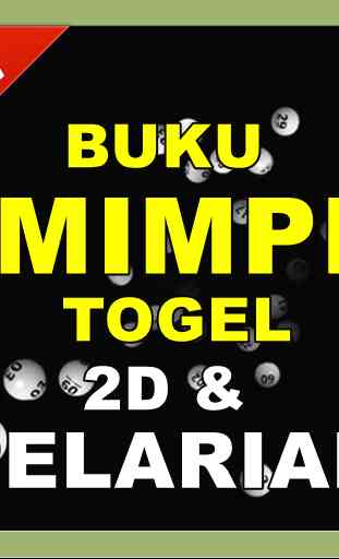 BUKU MIMPI TOGEL 2D/3D/4D & PELARIAN 3