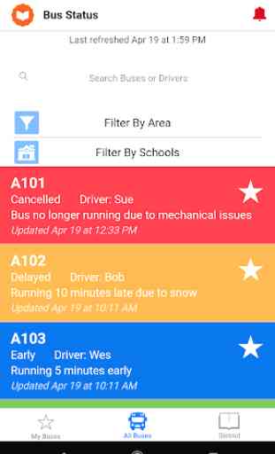 Bus Status 4