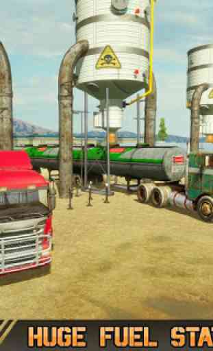 Camion de transporteur de pétroliers offroad: 3