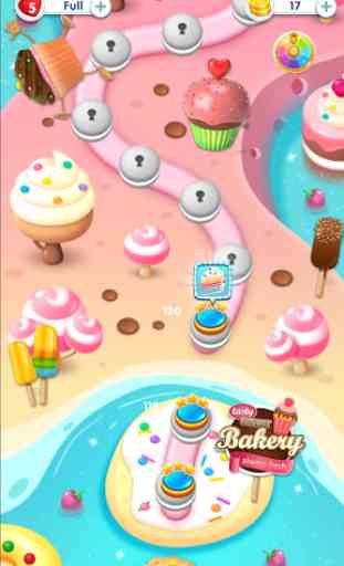 Candy Cakes - match 3 game with sweet cupcakes 4