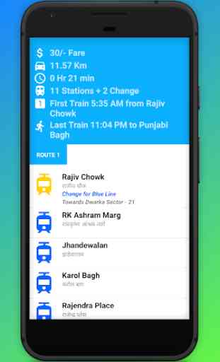 Delhi Metro Map Offline 2