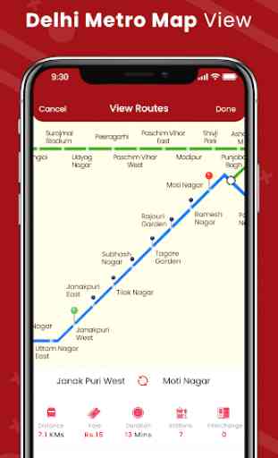 Delhi Metro Route 3
