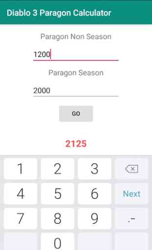 Diablo 3 Paragon Calculator 2