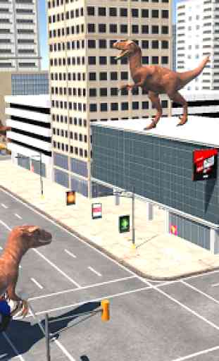 Dinosaur Simulator - City destroy 3