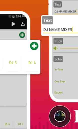DJ Name Mixer - Mix Name with Song 1