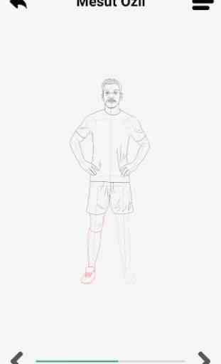 Draw Famous Football Players 2018 1