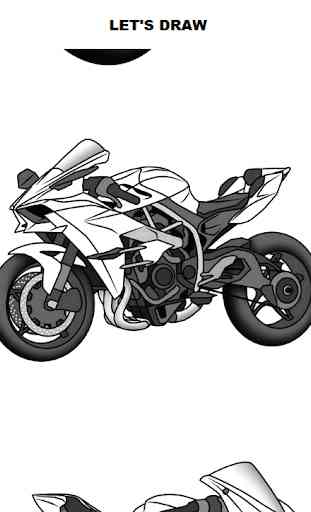 Draw Motorcycles: Sport 1