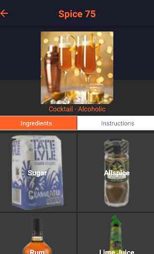Drinks App:Drinks & Cocktail recipes | Ingredients 3