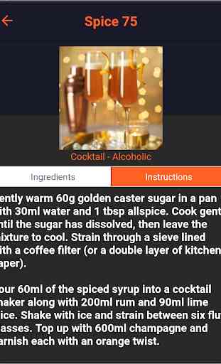 Drinks App:Drinks & Cocktail recipes | Ingredients 4