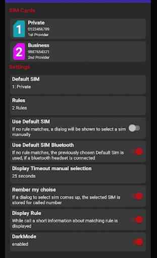 Dual Sim Selector / Multi Sim Selector 3