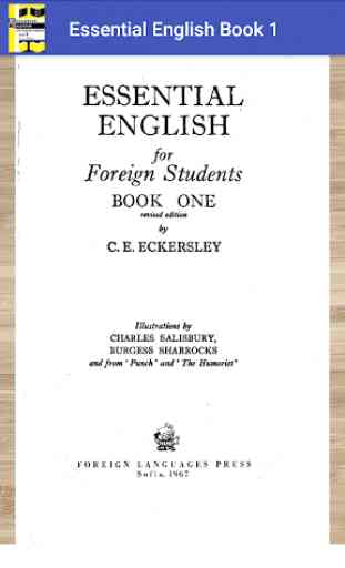 Essential English Book1 2