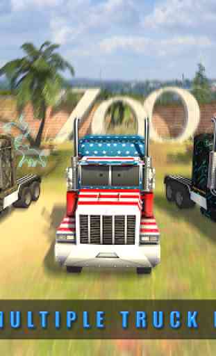 Euro Truck City Zoo Animaux Transporter jeu 3