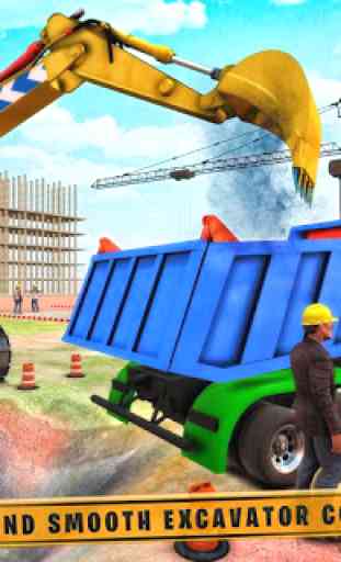 Excavator Crane City Builder 3