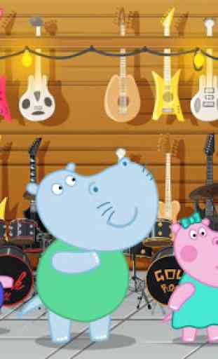 Fête de la musique pour enfants: Hippo Super star 2