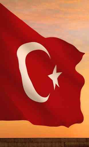 Fond d'écran drapeau turc 3
