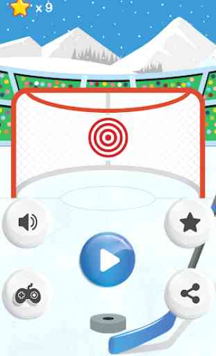Gardien de but de hockey sur glace cible Smash 1
