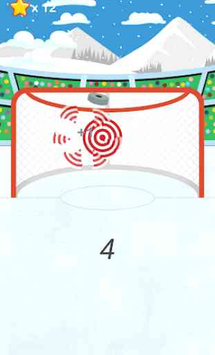 Gardien de but de hockey sur glace cible Smash 2