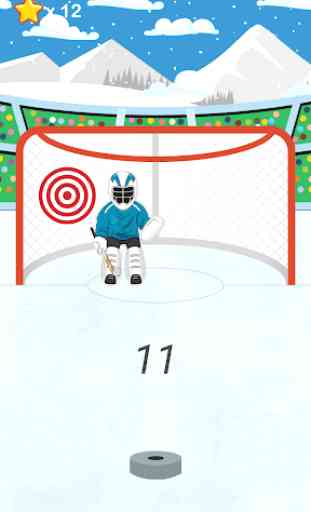 Gardien de but de hockey sur glace cible Smash 4