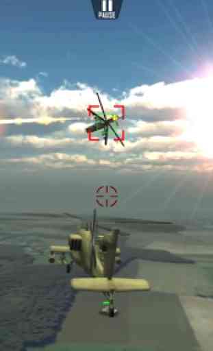 Gunship Helicopter Battle Impossible War Simulator 3