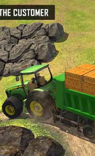 Heavy Tractor Cargo Driving:Rural Farming Sim 2018 3