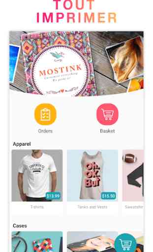 Imprimez des T-shirts et plus, concevez, - Mostink 1
