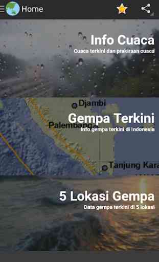 Info Gempa Bumi Terkini dan Cuaca 2