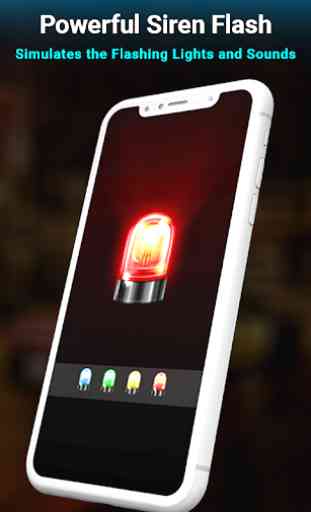 LED Lampe de poche - Strobe Lumière SL application 4
