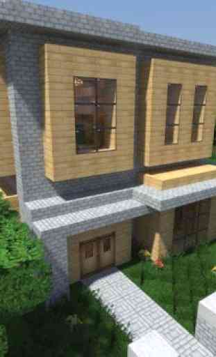 Maison moderne pour Minecraft 3