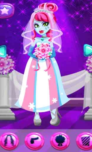 Monster Wedding Princess high Dress up 1