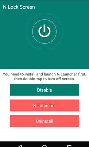 N Lock Screen - Double Tap Sleep for N Launcher 2