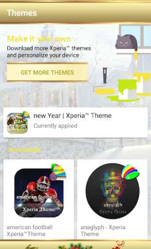 new Year | Xperia™ Theme 4