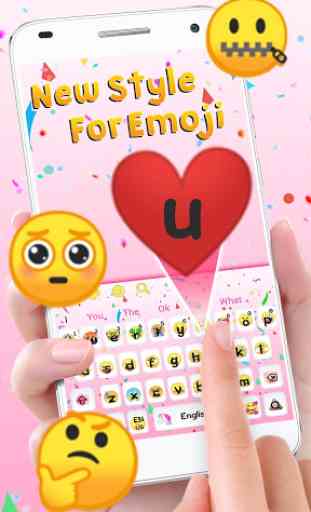 Nouveau style Emoji Keyboard 2