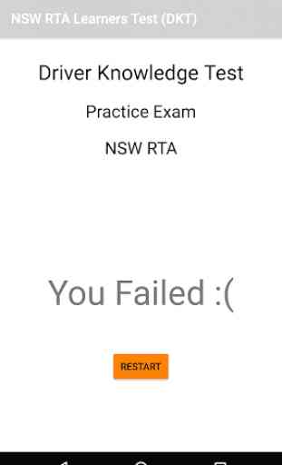 NSW RTA Learners Test (DKT)(AU) 3