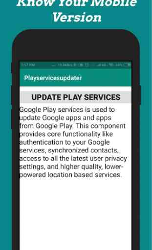 Play Services Info Update (Error Fix) 2020 2