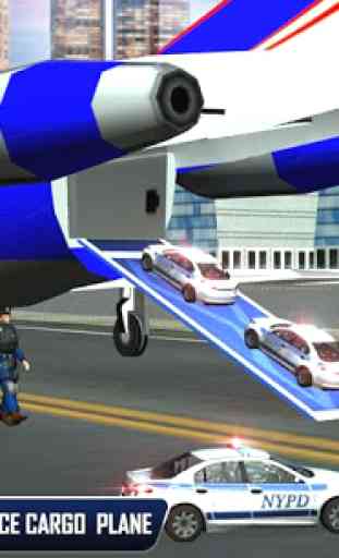 Police Plane Moto Transporter 4