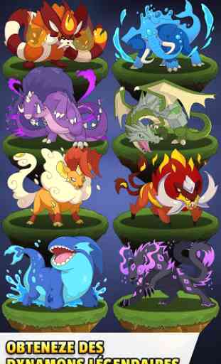Puzzle & RPG Dynamons Evolution : Mythe du dragon 1