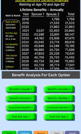 Social Security Benefits Optimizer 3