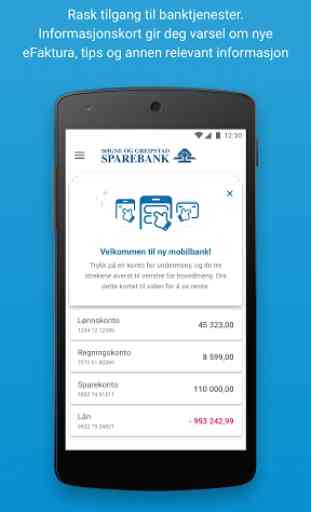 Søgne og Greipstad Sparebank Mobilbank 2