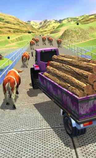 Tracteur agricole simulateur de conduite Cargo 19 4