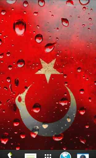 Turkey flag live wallpaper 2
