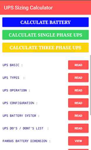 UPS Inverter Battery Backup Time Calculator TOTAL 1