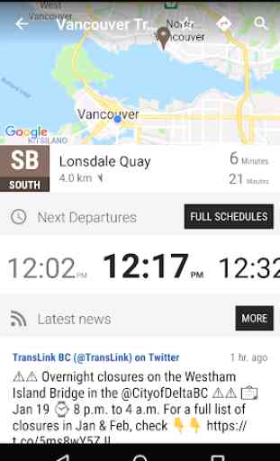 Vancouver Transit Ferry - MonTransit 2