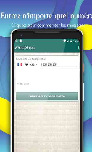 WhatsDirect - Discuter sans enregistrer le numéro 2