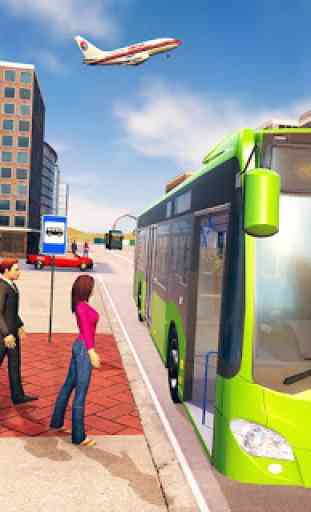 City Bus Conduite d'école Jeu 3D-Coach Bus Sim 18 1